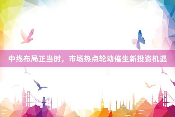 中线布局正当时，市场热点轮动催生新投资机遇